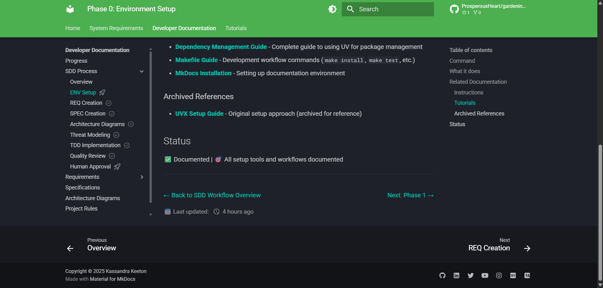 custom navigation them that splits to opposite sides